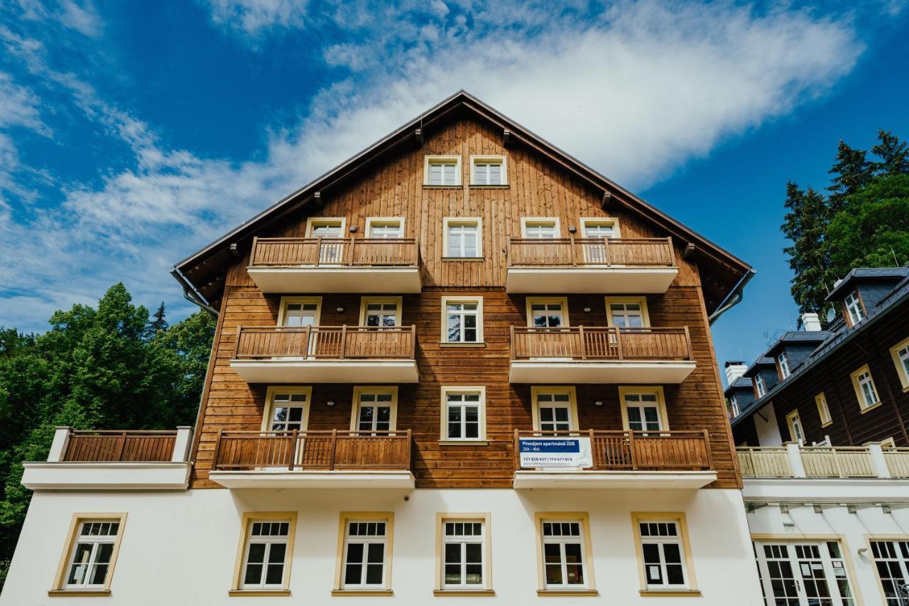 Apartman U Vlka - Hubertus, Karlova Studánka 외부 사진